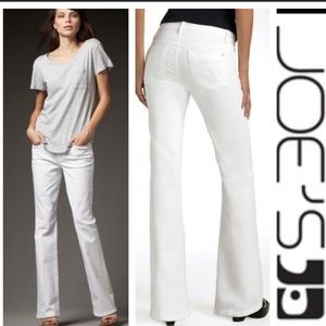 Joe's Jeans White Bootcut Women's Jeans - Clean Flare